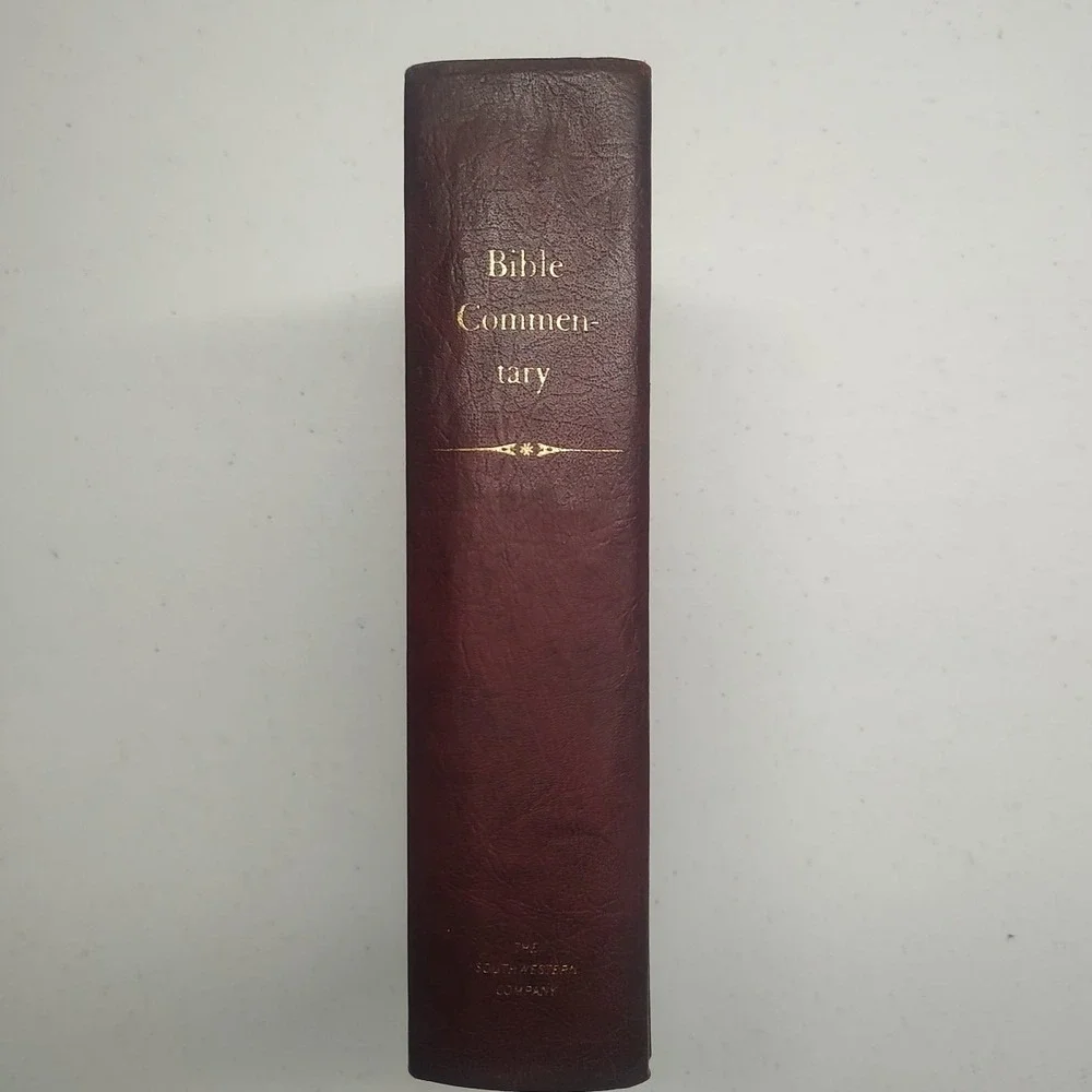 The WYCLIFFE BIBLE COMMENTARY Reference Book Hardcover,1962 SOUTHWESTERN COMPANY